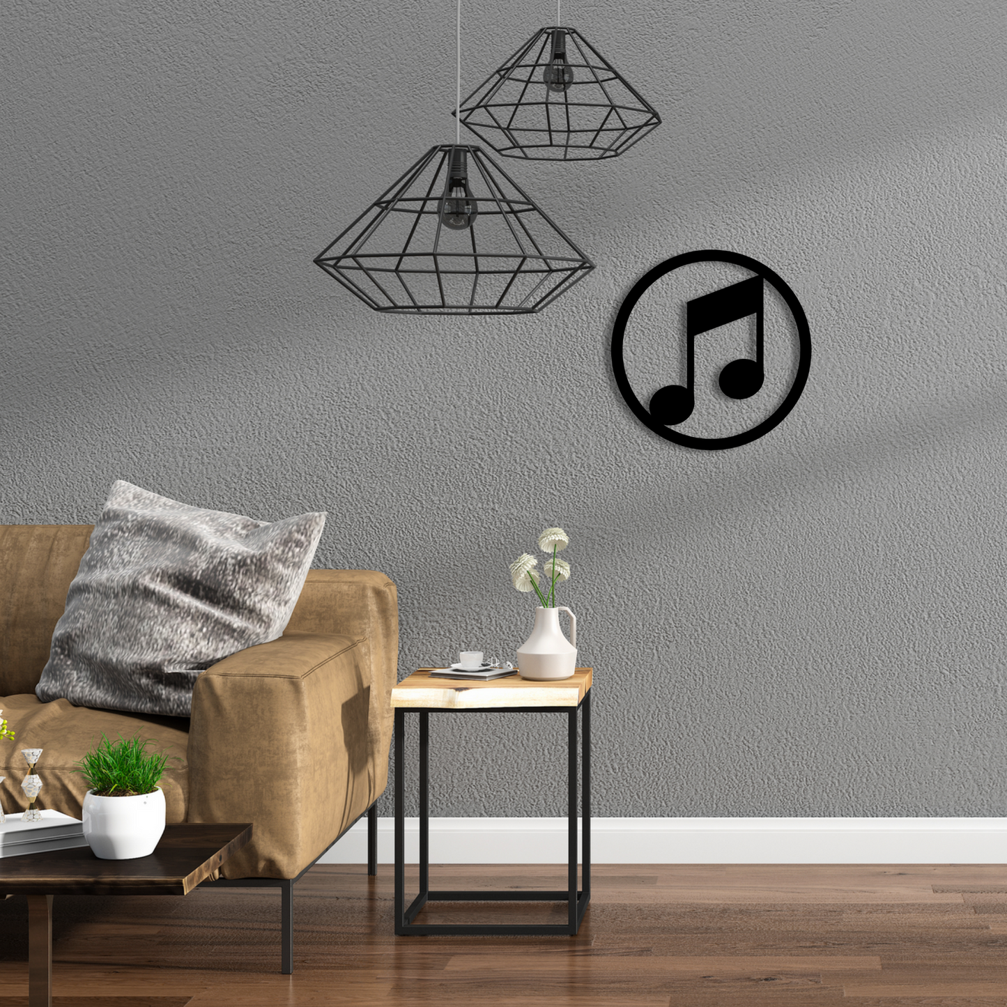 ΒΥΝΙΛΙΟ ΣΕΤ , Μεταλλικό διακοσμητικό τοίχου