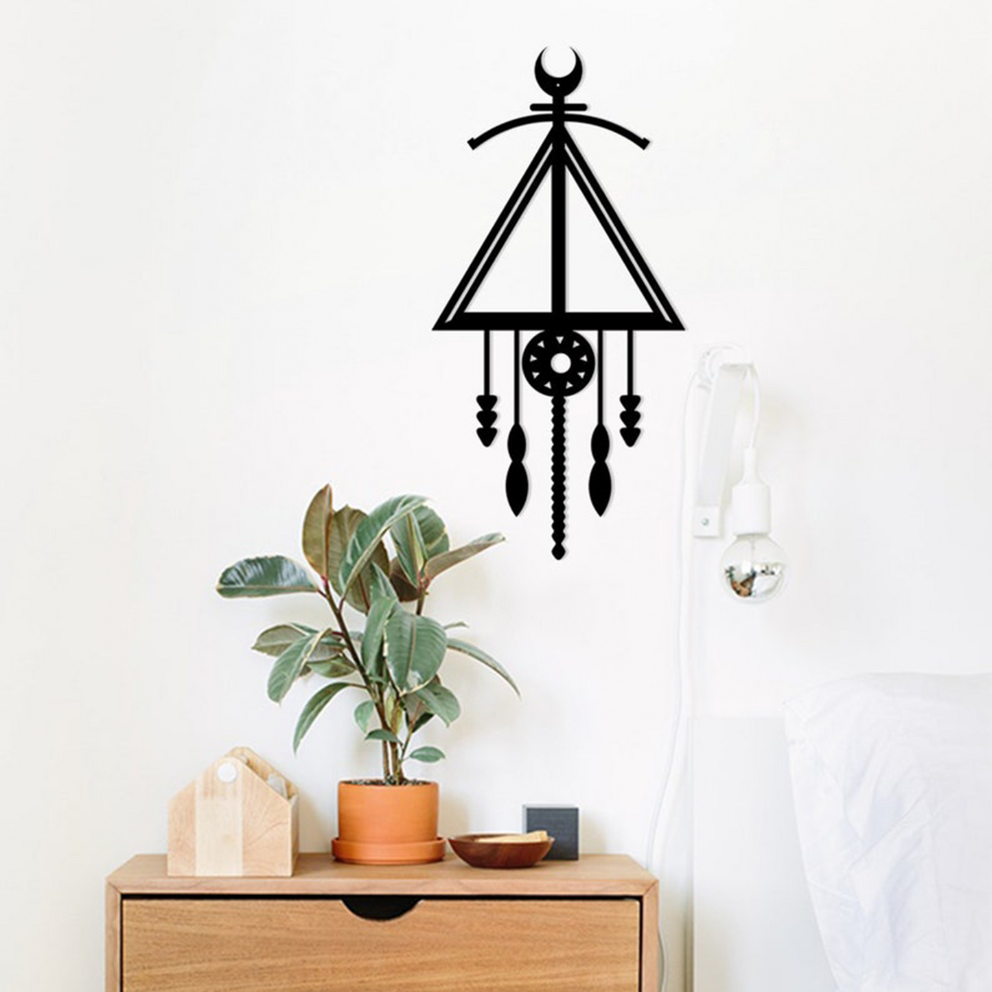 BOHO ANIMAL, Μεταλλικό διακοσμητικό τοίχου