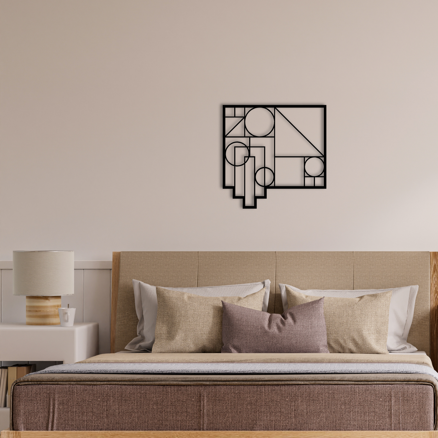 ABSTRACT ART 2, Μεταλλικό διακοσμητικό τοίχου