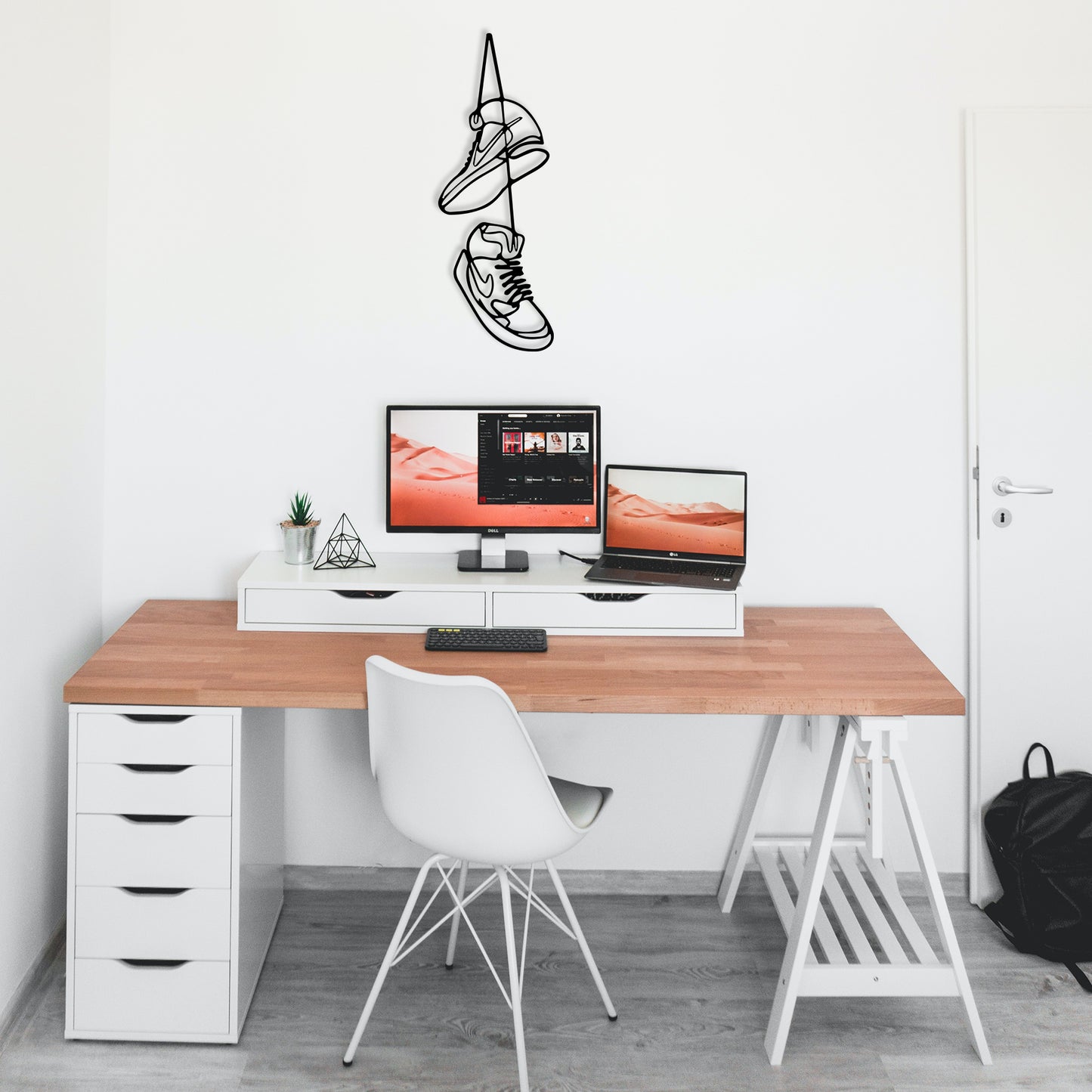 NIKE SHOES, Μεταλλικό διακοσμητικό τοίχου