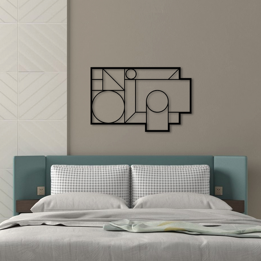 ABSTRACT ART 1, Μεταλλικό διακοσμητικό τοίχου