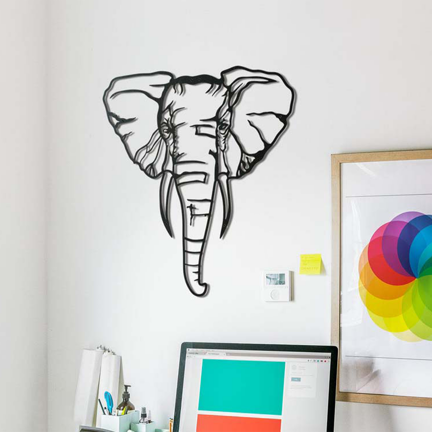 ELEPHANT, Μεταλλικό διακοσμητικό τοίχου
